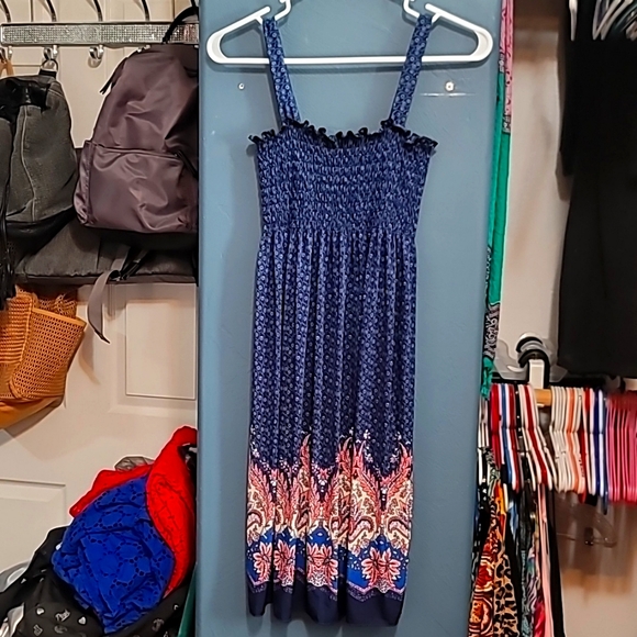 Paisley print sun dress sizeXL - Picture 5 of 5